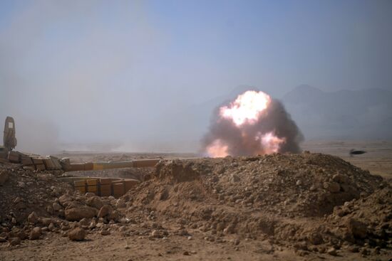 Tajikistan CSTO Military Drills