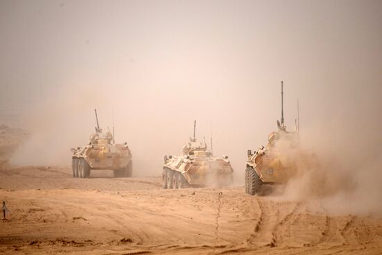 Tajikistan CSTO Military Drills