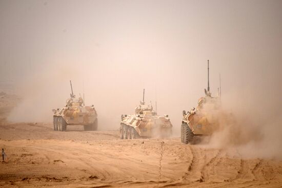 Tajikistan CSTO Military Drills