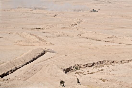 Tajikistan CSTO Military Drills