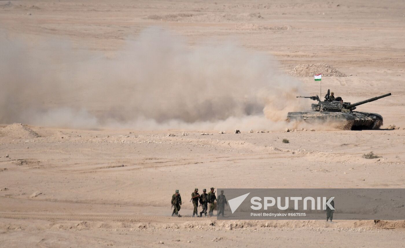 Tajikistan CSTO Military Drills