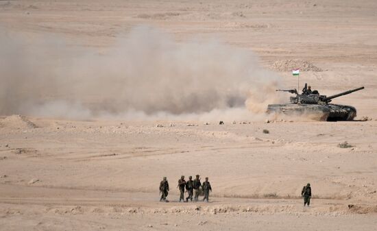 Tajikistan CSTO Military Drills
