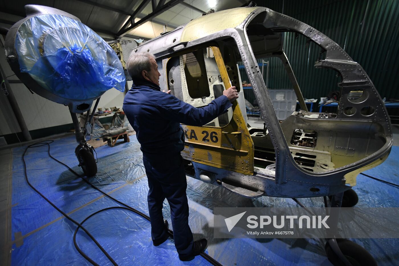 Avialift Vladivostok Co. restores aircraft