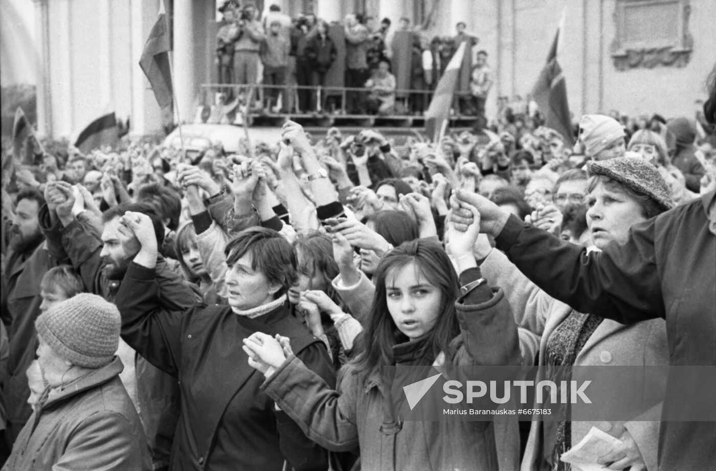 Meeting of supporters of Sajudis public-political movement