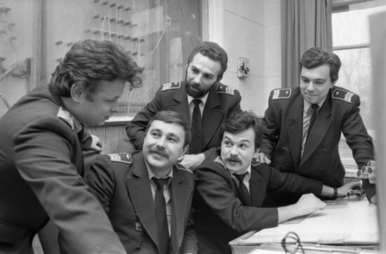 Air traffic controllers at Rostov-on-Don airport