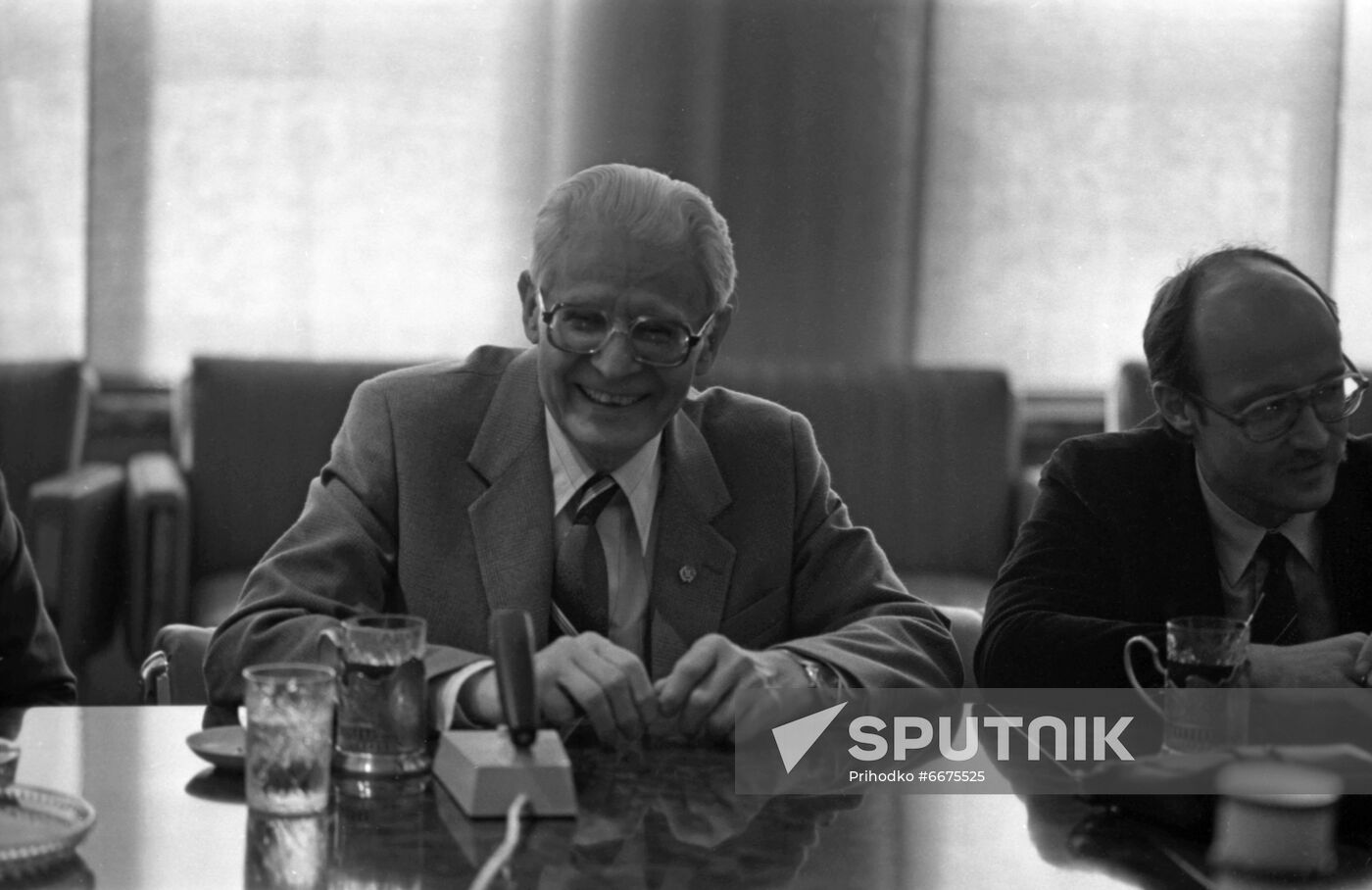 First Deputy Chairman of USSR State Committee for Science and Technology Dmitry Zhimerin