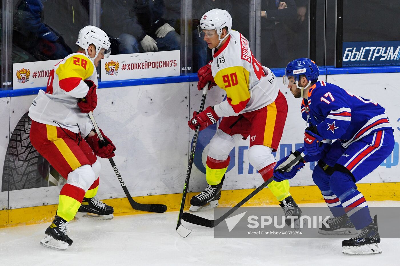 Russia Ice Hockey Kontinental League SKA - Jokerit