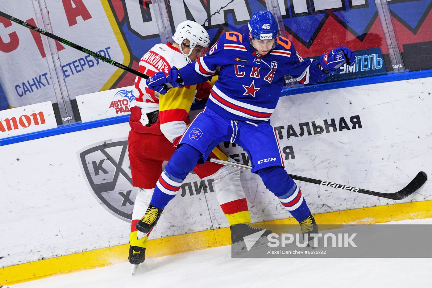 Russia Ice Hockey Kontinental League SKA - Jokerit