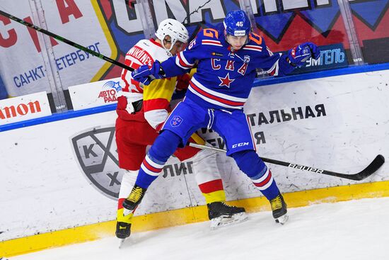 Russia Ice Hockey Kontinental League SKA - Jokerit