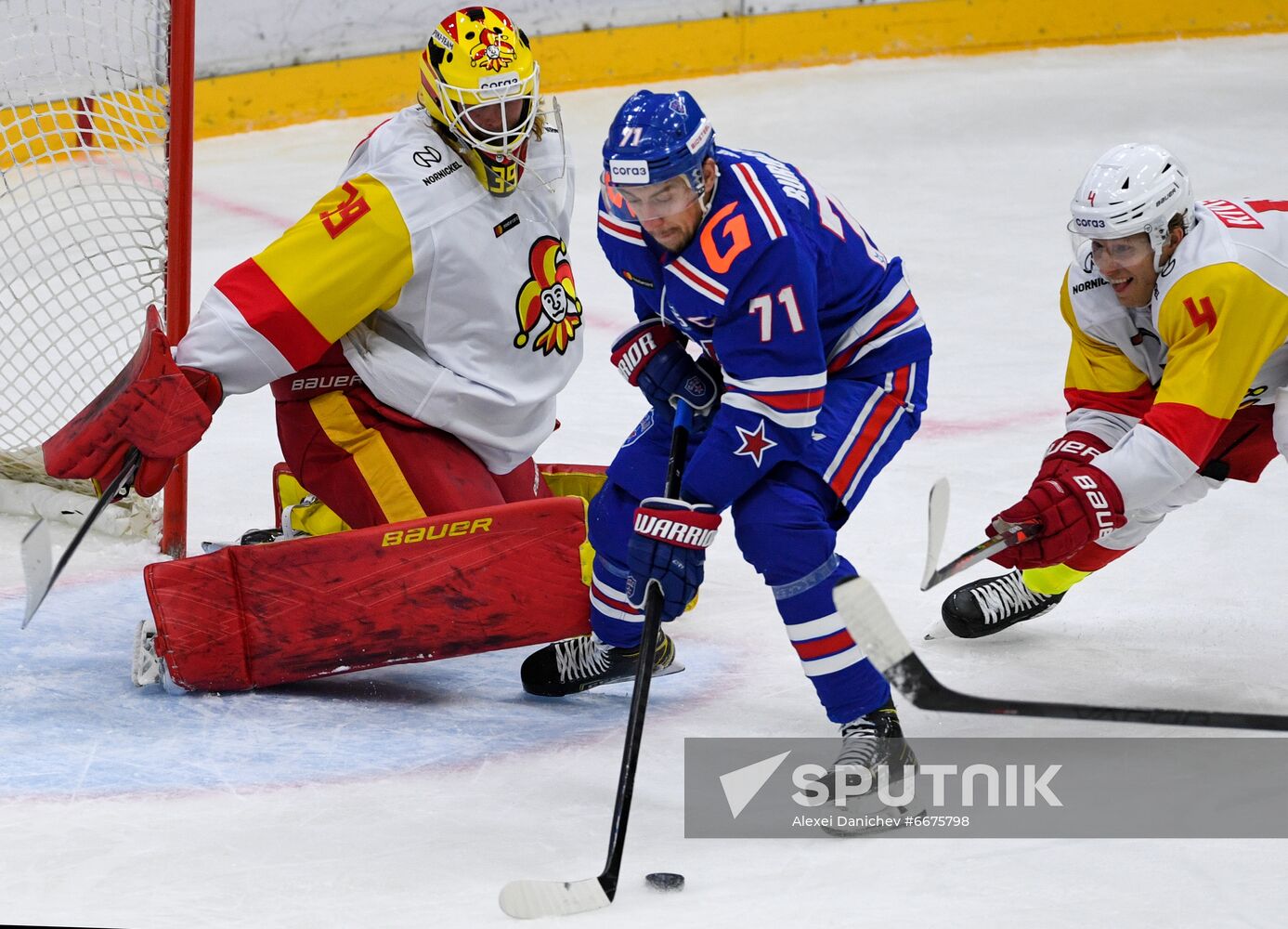 Russia Ice Hockey Kontinental League SKA - Jokerit