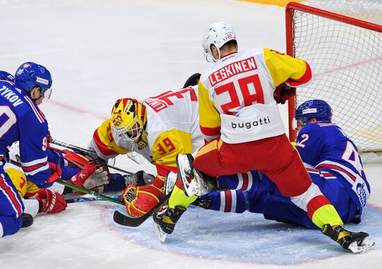 Russia Ice Hockey Kontinental League SKA - Jokerit
