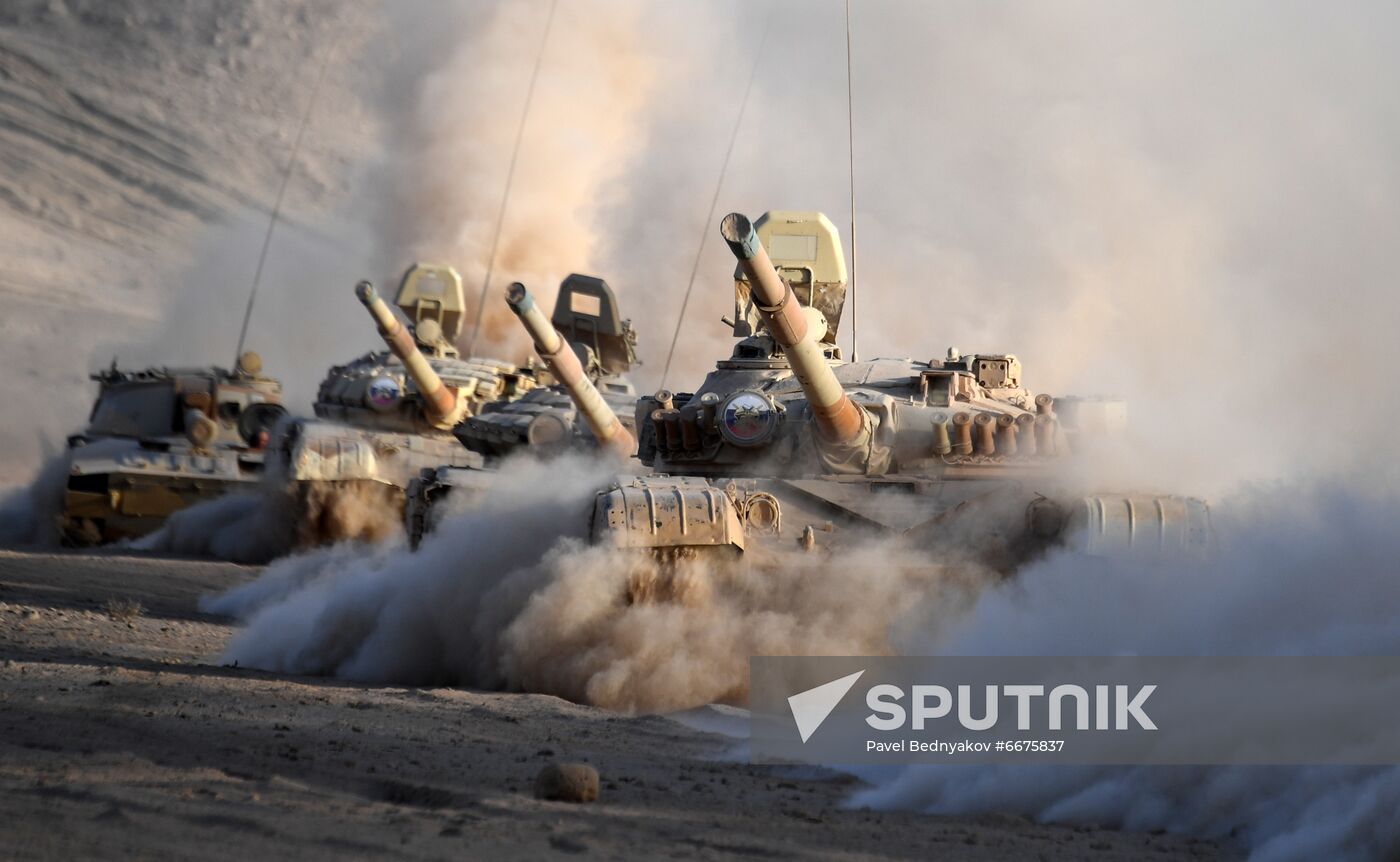 Tajikistan CSTO Military Drills