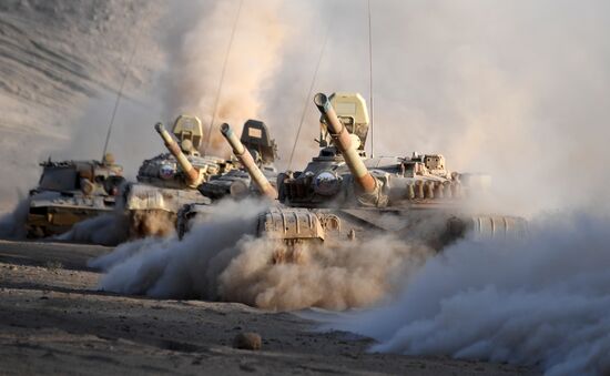 Tajikistan CSTO Military Drills
