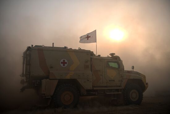 Tajikistan CSTO Military Drills