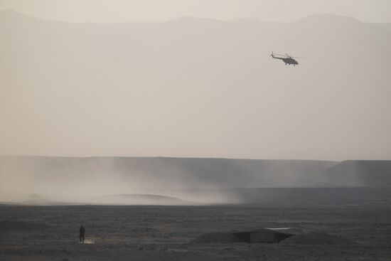 Tajikistan CSTO Military Drills