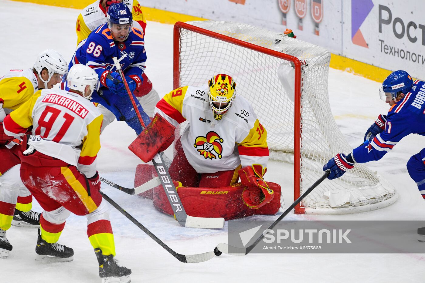 Russia Ice Hockey Kontinental League SKA - Jokerit