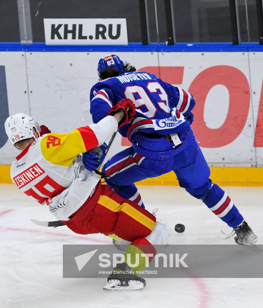 Russia Ice Hockey Kontinental League SKA - Jokerit