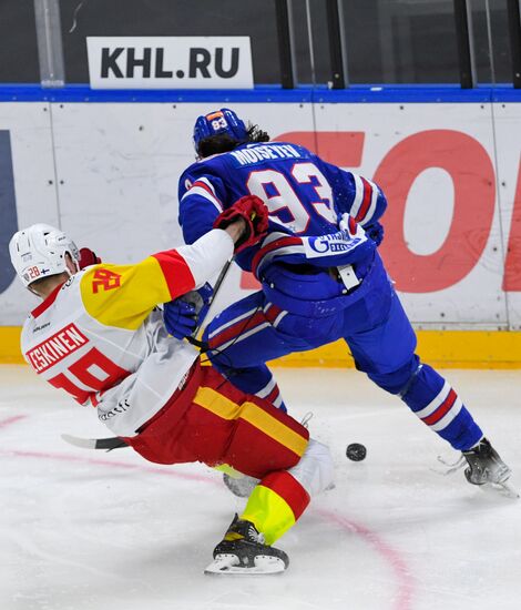 Russia Ice Hockey Kontinental League SKA - Jokerit