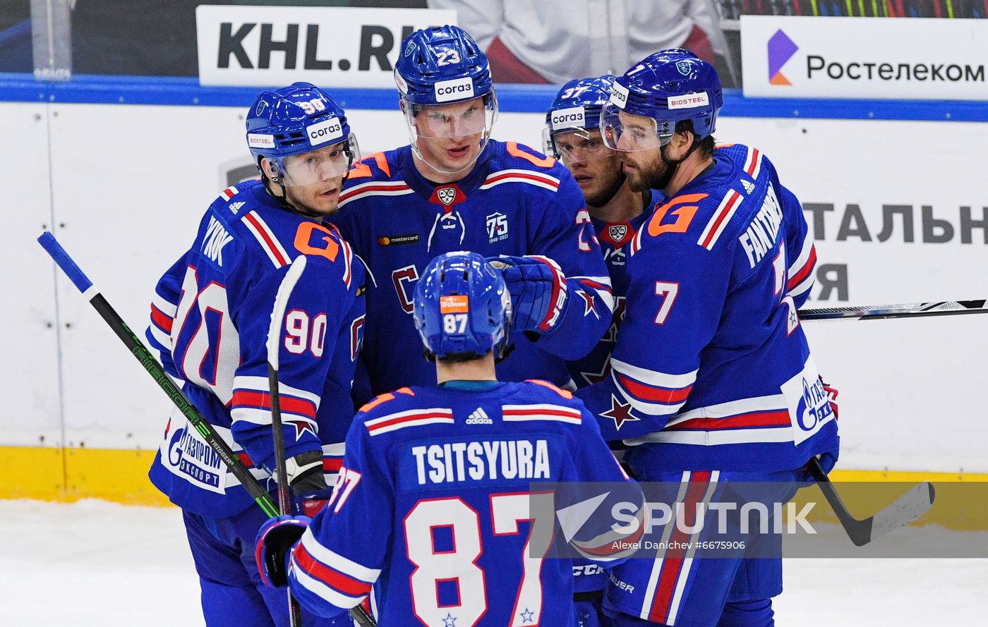 Russia Ice Hockey Kontinental League SKA - Jokerit