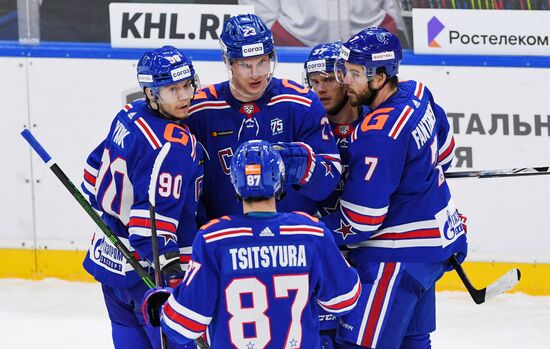 Russia Ice Hockey Kontinental League SKA - Jokerit