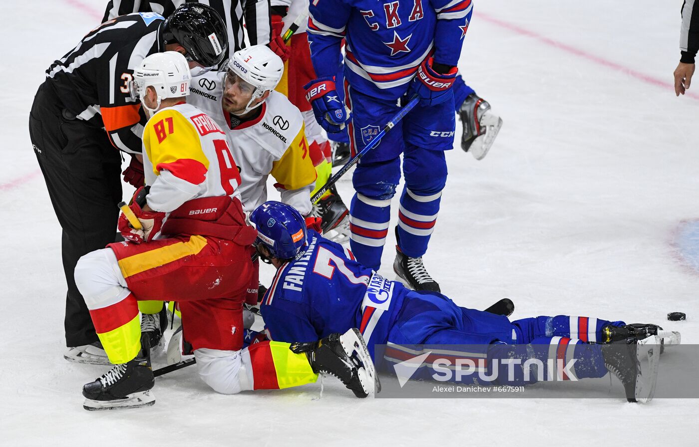 Russia Ice Hockey Kontinental League SKA - Jokerit