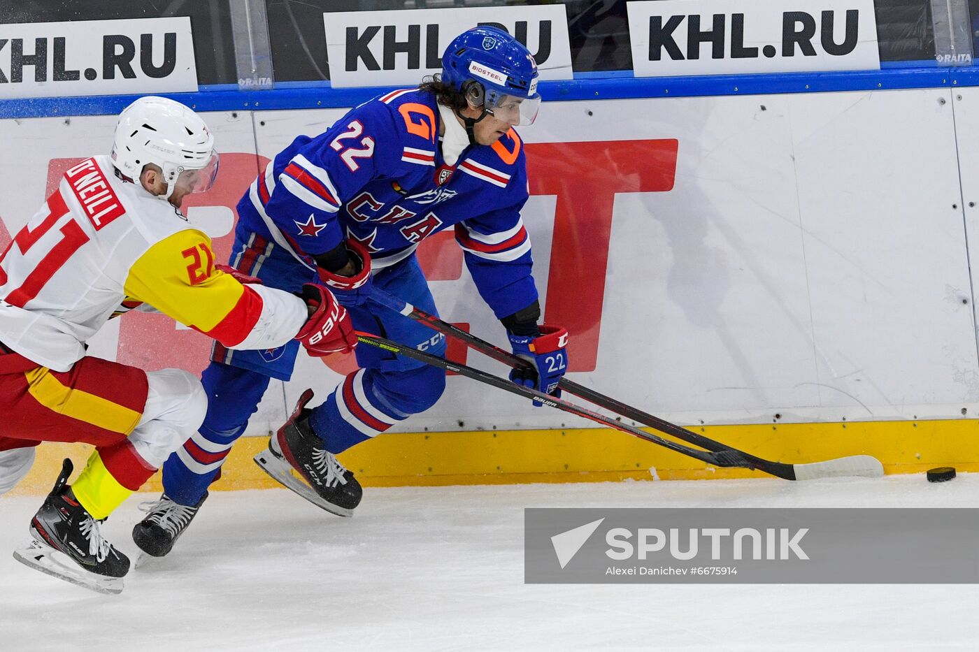 Russia Ice Hockey Kontinental League SKA - Jokerit