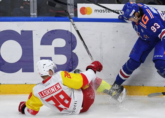 Russia Ice Hockey Kontinental League SKA - Jokerit