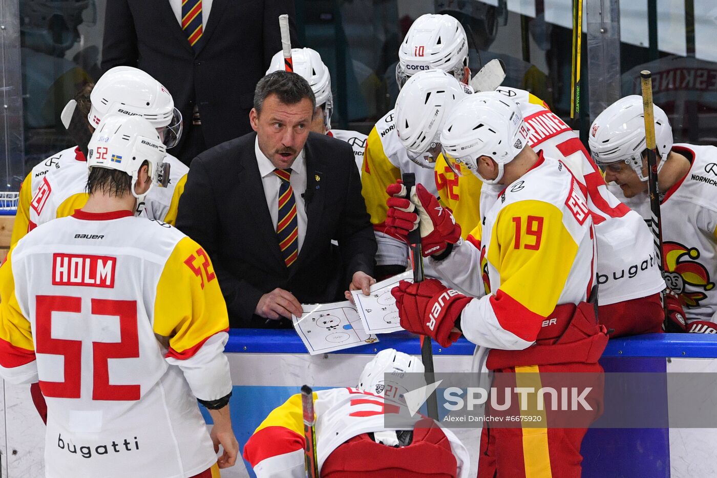Russia Ice Hockey Kontinental League SKA - Jokerit