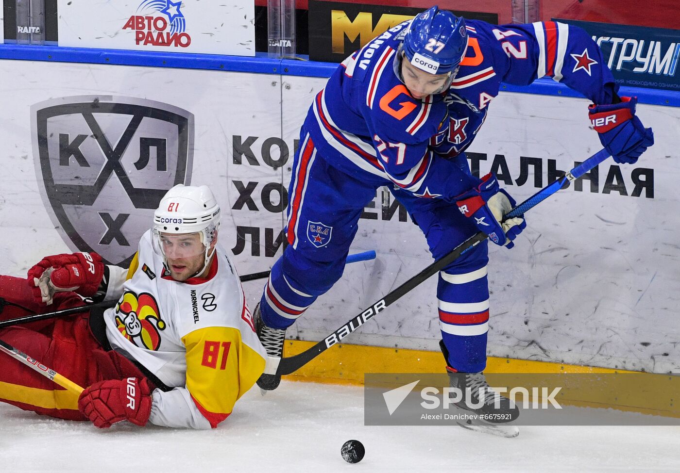 Russia Ice Hockey Kontinental League SKA - Jokerit