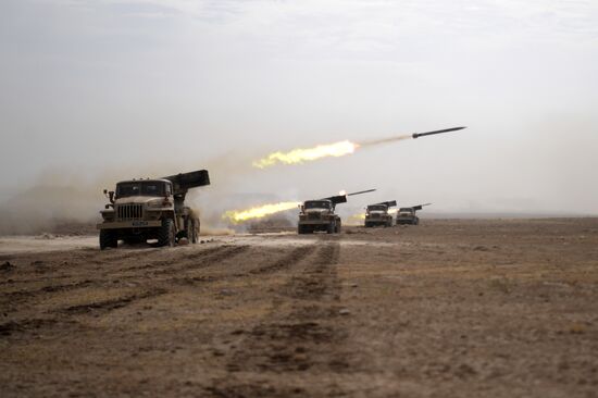 Tajikistan CSTO Military Drills