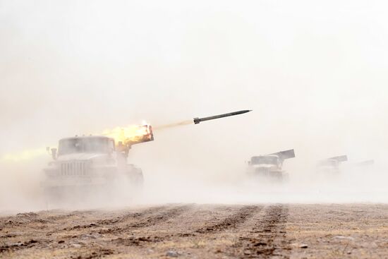 Tajikistan CSTO Military Drills