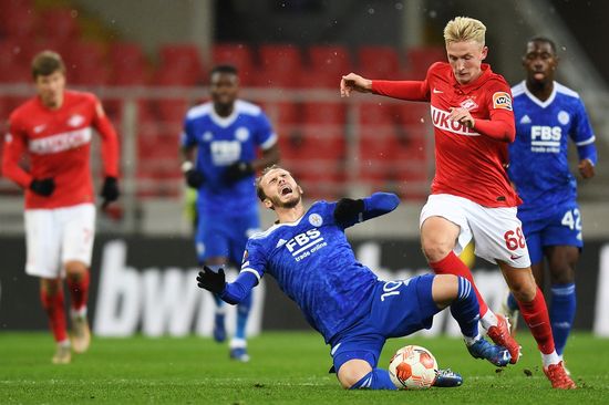 Russia Soccer Europa League Spartak - Leicester