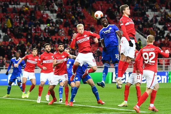 Russia Soccer Europa League Spartak - Leicester