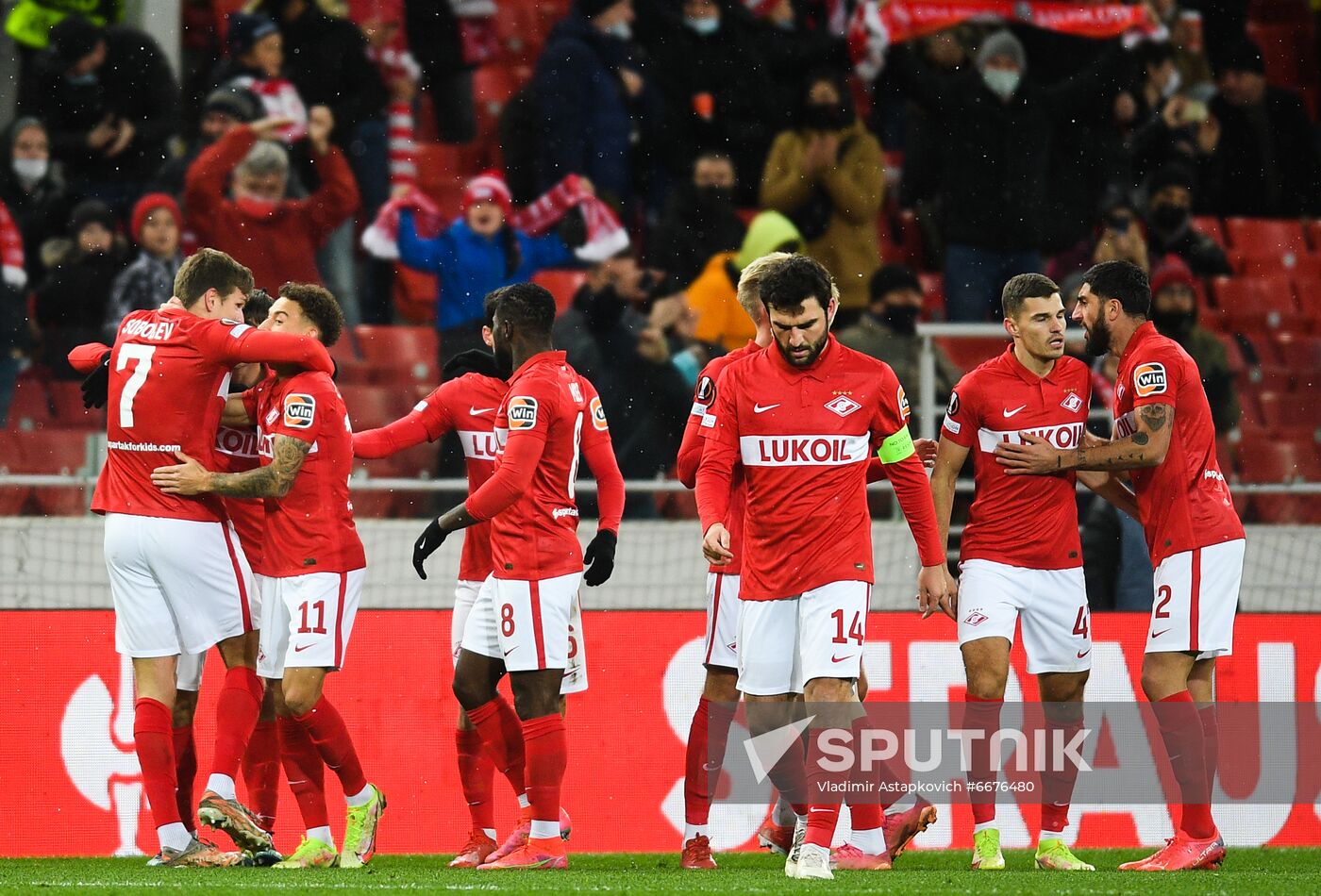 Russia Soccer Europa League Spartak - Leicester