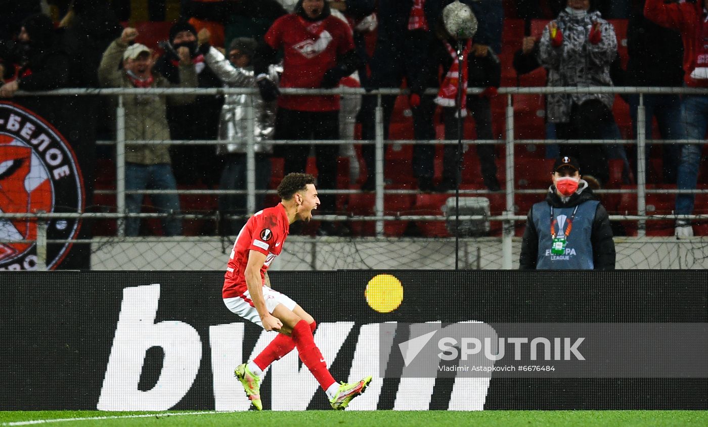Russia Soccer Europa League Spartak - Leicester