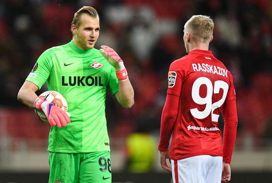 Russia Soccer Europa League Spartak - Leicester