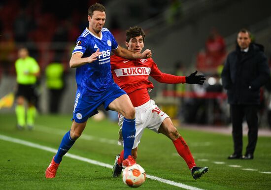 Russia Soccer Europa League Spartak - Leicester