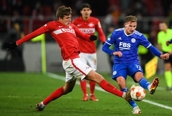 Russia Soccer Europa League Spartak - Leicester