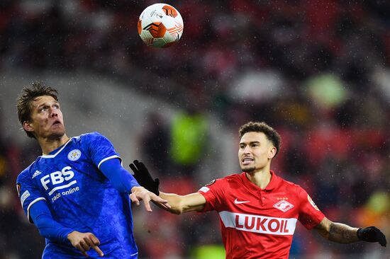 Russia Soccer Europa League Spartak - Leicester