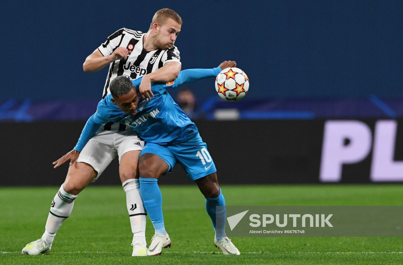 Russia Soccer Champions League Zenit - Juventus