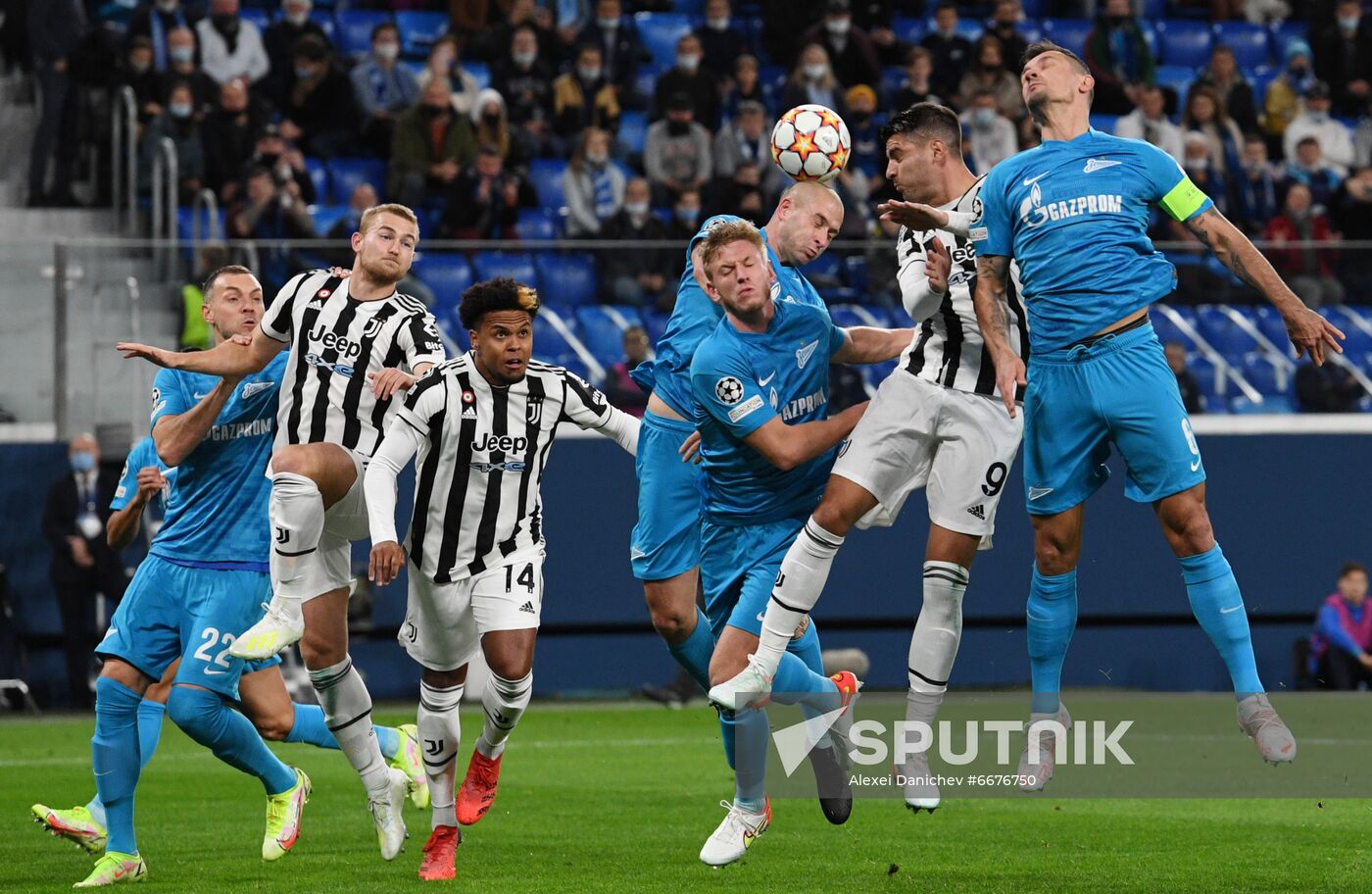 Russia Soccer Champions League Zenit - Juventus