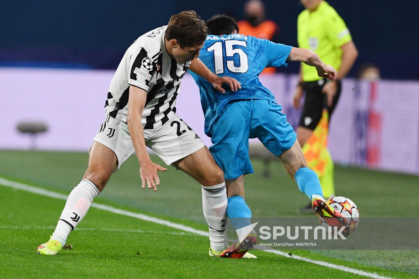 Russia Soccer Champions League Zenit - Juventus