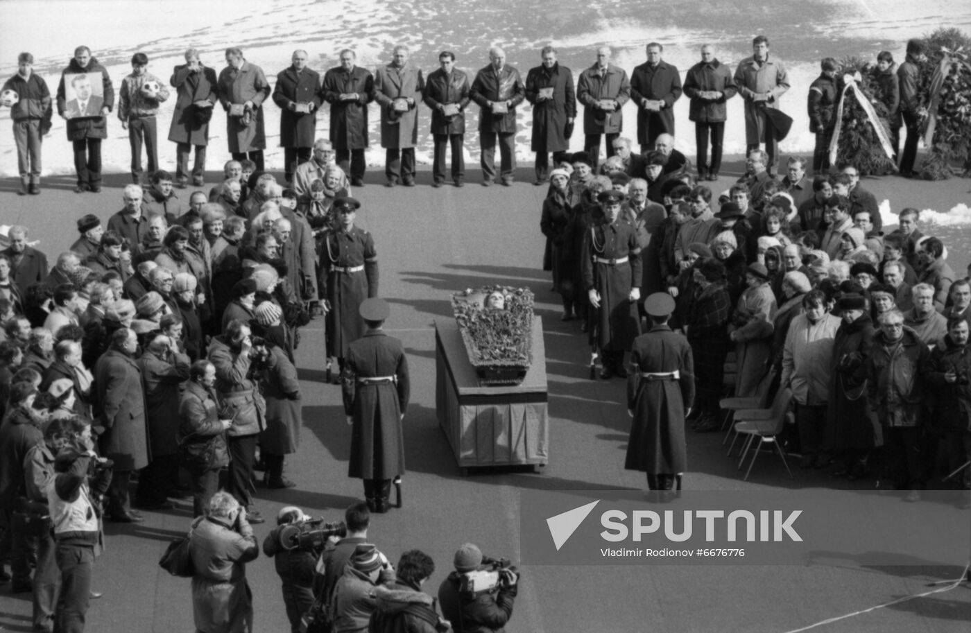 Funeral of Lev Yashin