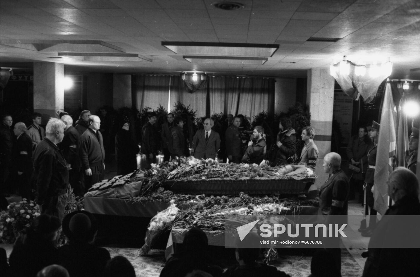 Funeral of Lev Yashin