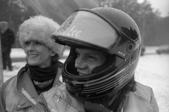 First Soviet-American snowmobile expedition, Minneapolis - Novosibirsk