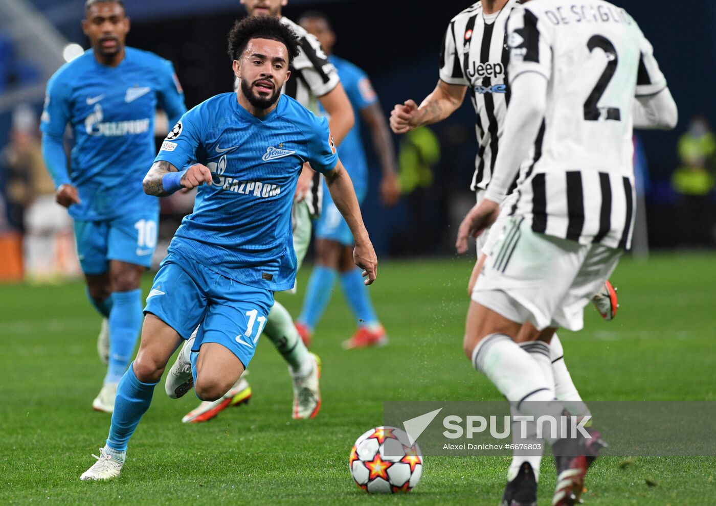 Russia Soccer Champions League Zenit - Juventus