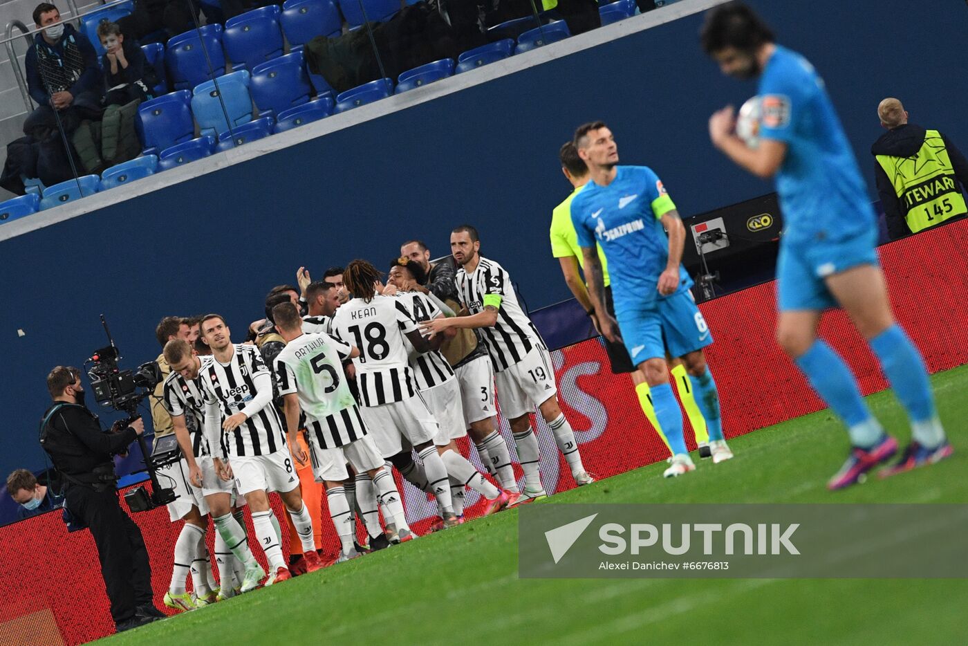 Russia Soccer Champions League Zenit - Juventus