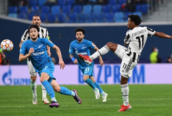 Russia Soccer Champions League Zenit - Juventus