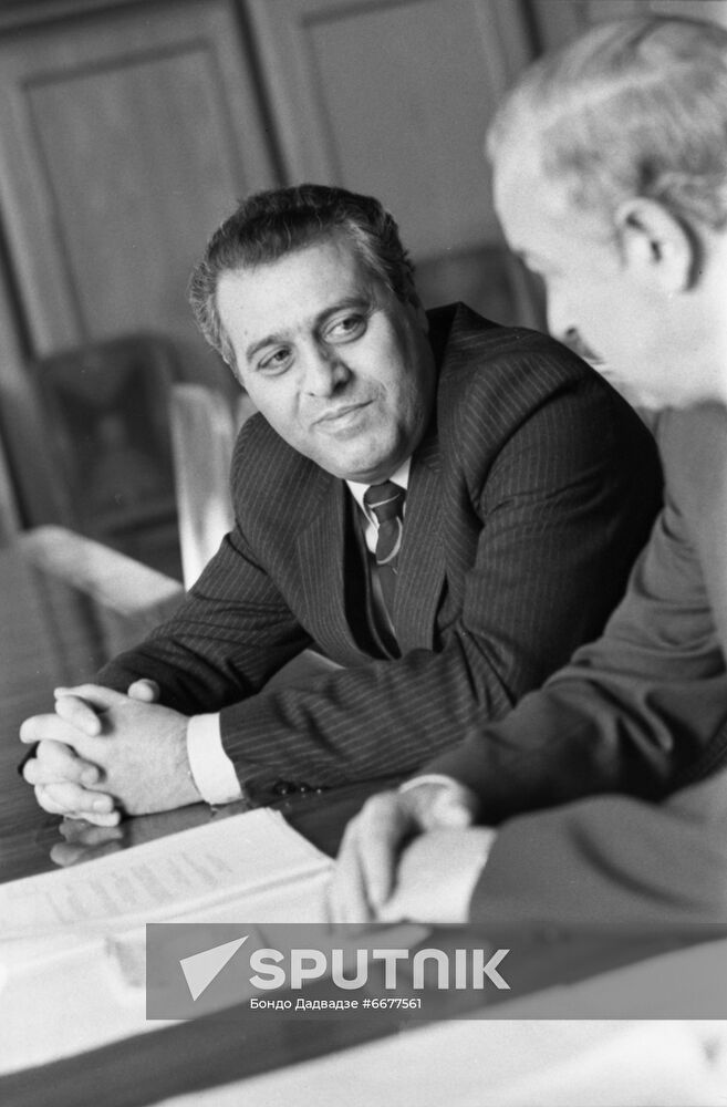 Tengiz Menteshashvili, First Secretary of the Tbilisi City Committee of the Communist Party of Georgia