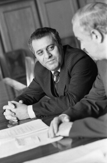 Tengiz Menteshashvili, First Secretary of the Tbilisi City Committee of the Communist Party of Georgia